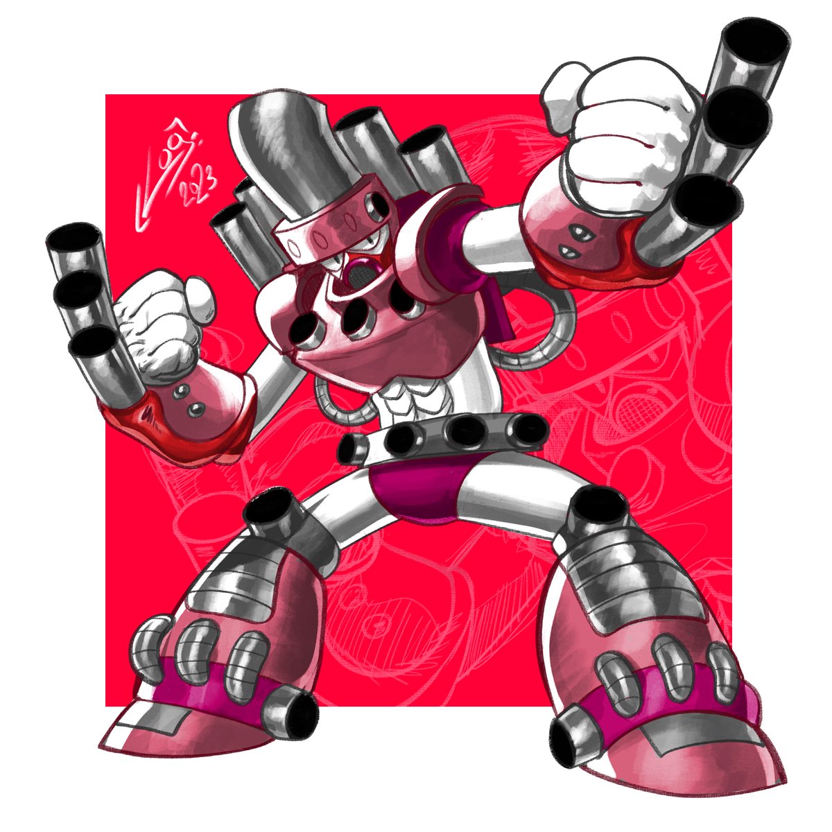 logsarcadecab's tweet photo. ok ok hear me out
metal pipe man (bonus video in the replies)
#megaman #oc #fanmade #capcom #metalpipe #funny #lol #haha https://t.co/lz2YwxChvB