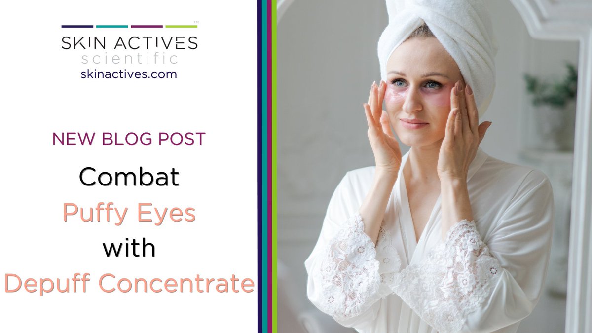 Read our new blog post, Combat Puffy Eyes with Skin Actives' DePuff Concentrate, to learn all about the superstar ingredient DePuff Concentrate! bit.ly/3CF9zgM
#skinactives #skincare #skincaretips #skincareroutine #skincareproducts #diyskincare #diyskincarerecipes