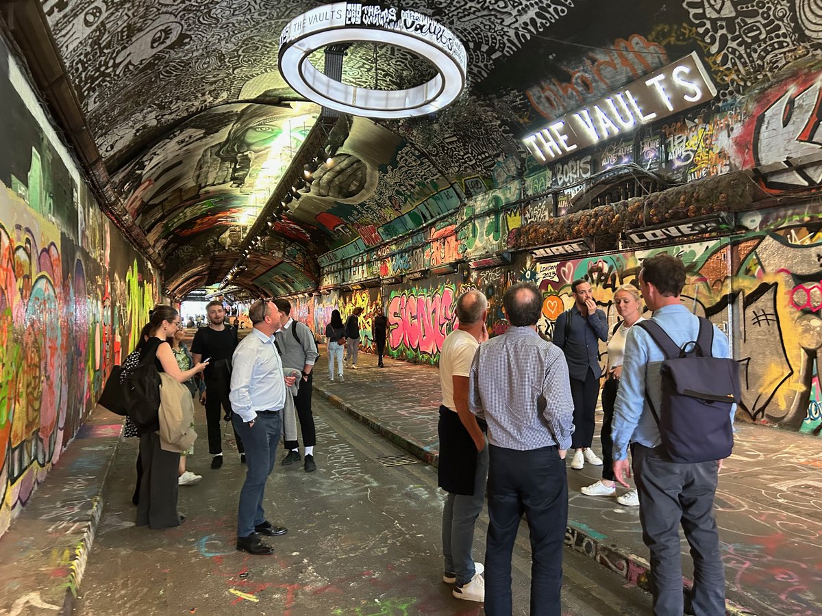 Leisure Property Forum (@lpftalk) on Twitter photo Eat, drink, paint and play - <a href="/LeakeStArches/">Leake Street Arches</a> was a great part of tonight's <a href="/LPFtalk/">Leisure Property Forum</a>'s behind the scenes tour for
our members. Sign up for future events here 👉leisurepropertyforum.co.uk #retailandleisure #commercialproperty #propertyinvestment Eat, drink, paint and play - <a href="/LeakeStArches/">Leake Street Arches</a> was a great part of tonight's <a href="/LPFtalk/">Leisure Property Forum</a>'s behind the scenes tour for
our members. Sign up for future events here 👉leisurepropertyforum.co.uk #retailandleisure #commercialproperty #propertyinvestment