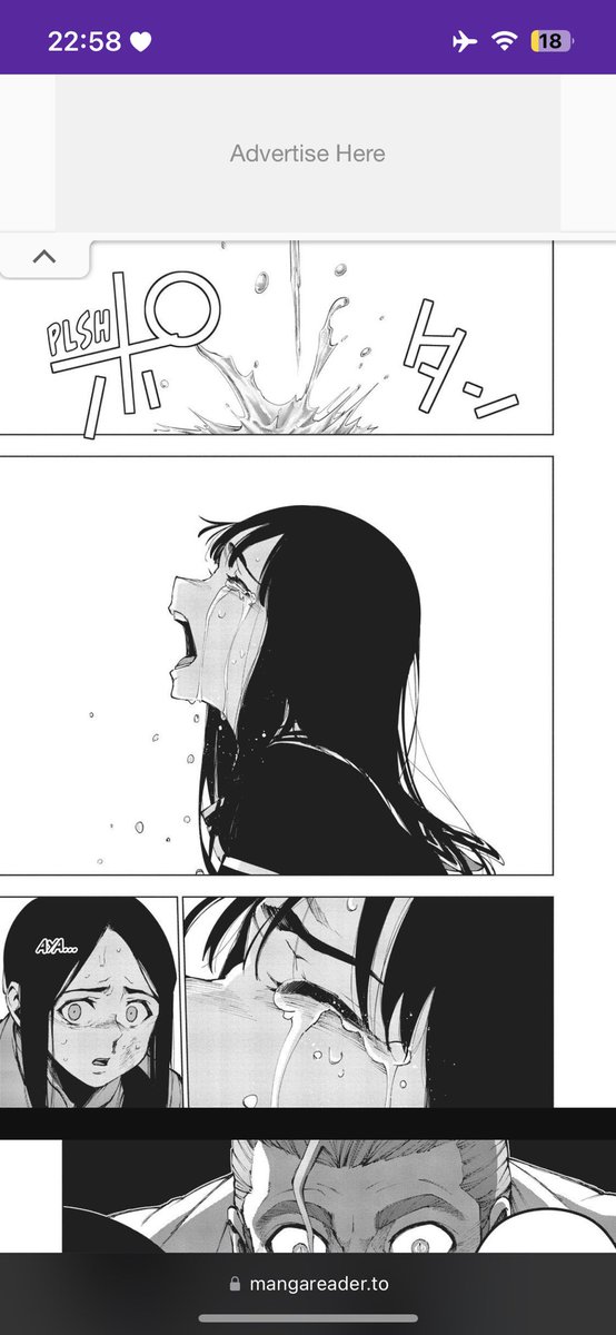 magical girl site Asagiri Aya chapter 103 pannel 34 (idfk what a pannel is) I FOUND THE ICONIC GIRL THATS CRYING OHOTO
