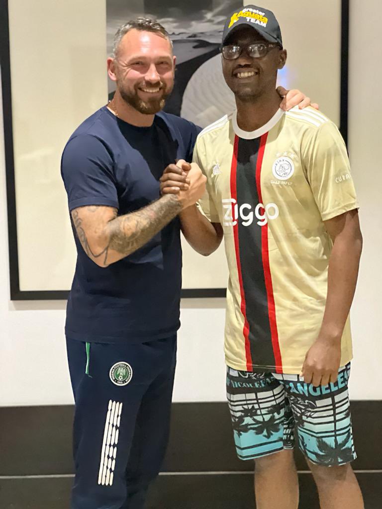 buezeofobuike's tweet image. Ahead of our flag-off of the Aguata Football Academy, I hosted our partners from Spain led by the Azerbaijan-born Anatoli Ponomarev - a former football player, an academy proprietor and a FIFA-certified scout