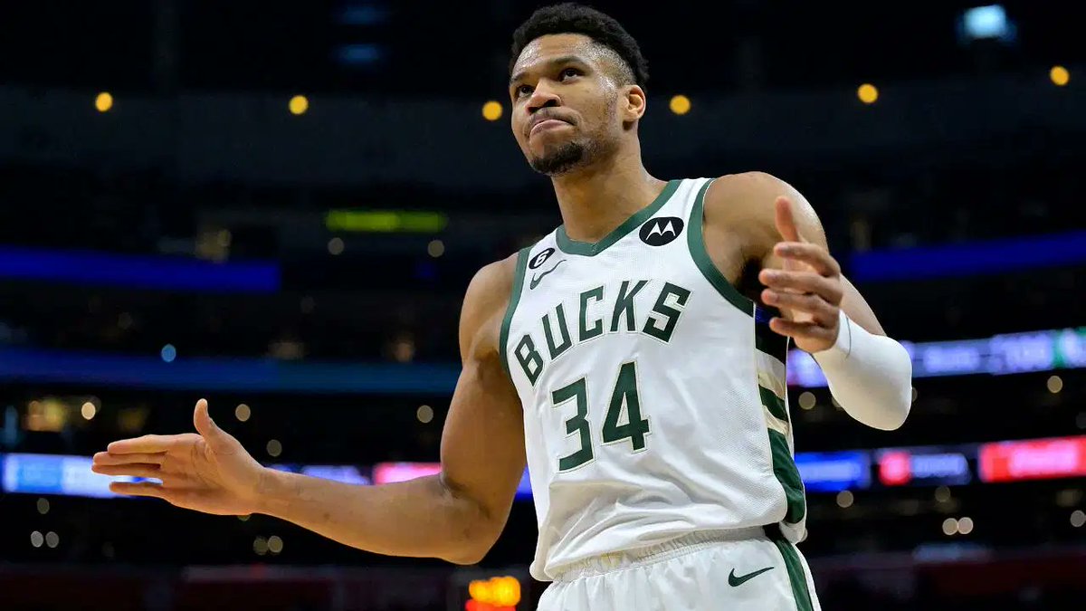 Players with 200+ PTS, 100+ REB & 50 AST in a Playoff Series :

- Giannis Antetokounmpo
(2022 2nd Round vs #1 Defense) 

That's the list.

Giannis did this in his last healthy playoff series and yet people still call him washed...