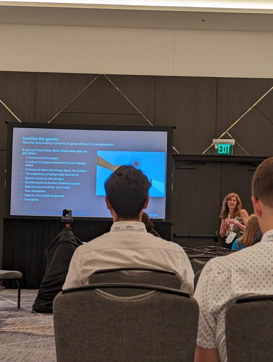 Loving Tanya Payne's #uxpa2023 talk on growing a participant garden - great insights for nurturing a research sample