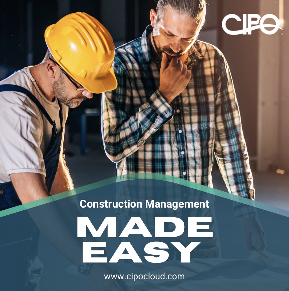 cipo_cloud's tweet image. CIPO Software&apos;s interface and simplified workflows empower users at all levels to adapt swiftly, enhancing productivity and project efficiency. Experience construction management made easy with CIPO. 

Learn more 🔗: cipocloud.com

#constructionmanagement #CMSoftware