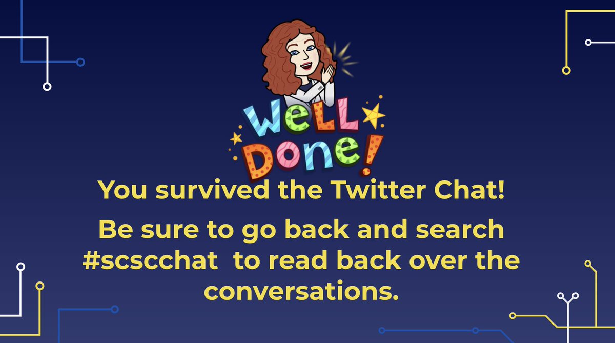 aswarriner's tweet photo. Great Job! You made it! #scscchat @SCSC1985 https://t.co/lumvIKqgBG
