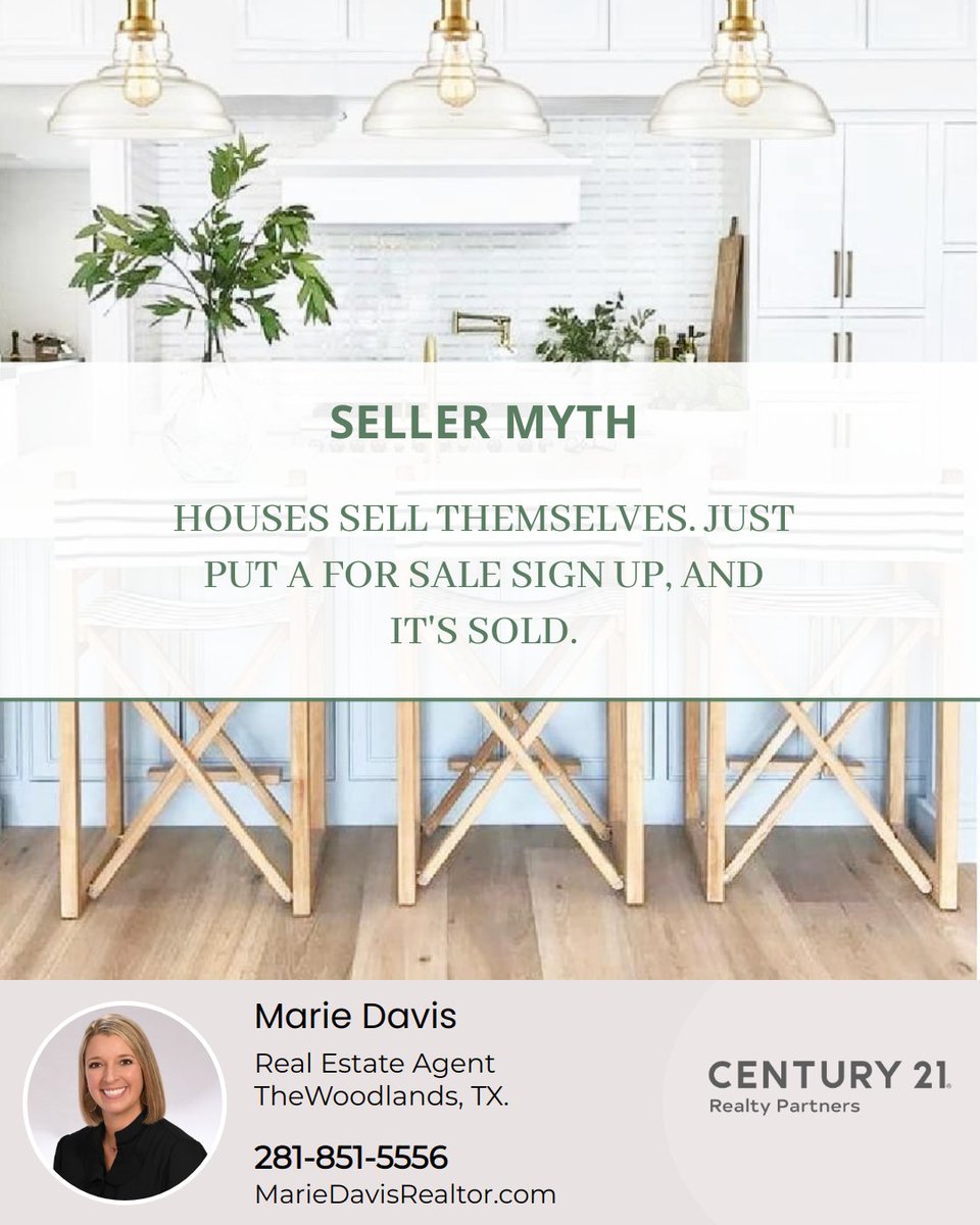 These are the basics to get a house sold. It’s so much more than just putting up a for sale sign, even for the most perfect house out there. If you want to talk about how to get your house sold for top dollar, send a DM!

#isellhomes #sellyourhomefast #getitsold #realestatemarket