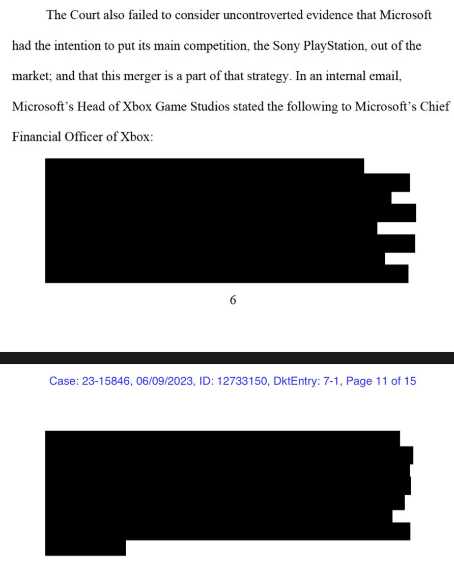 Microsoft Has Responded to Sony's CADE Claim - BRICS Competition