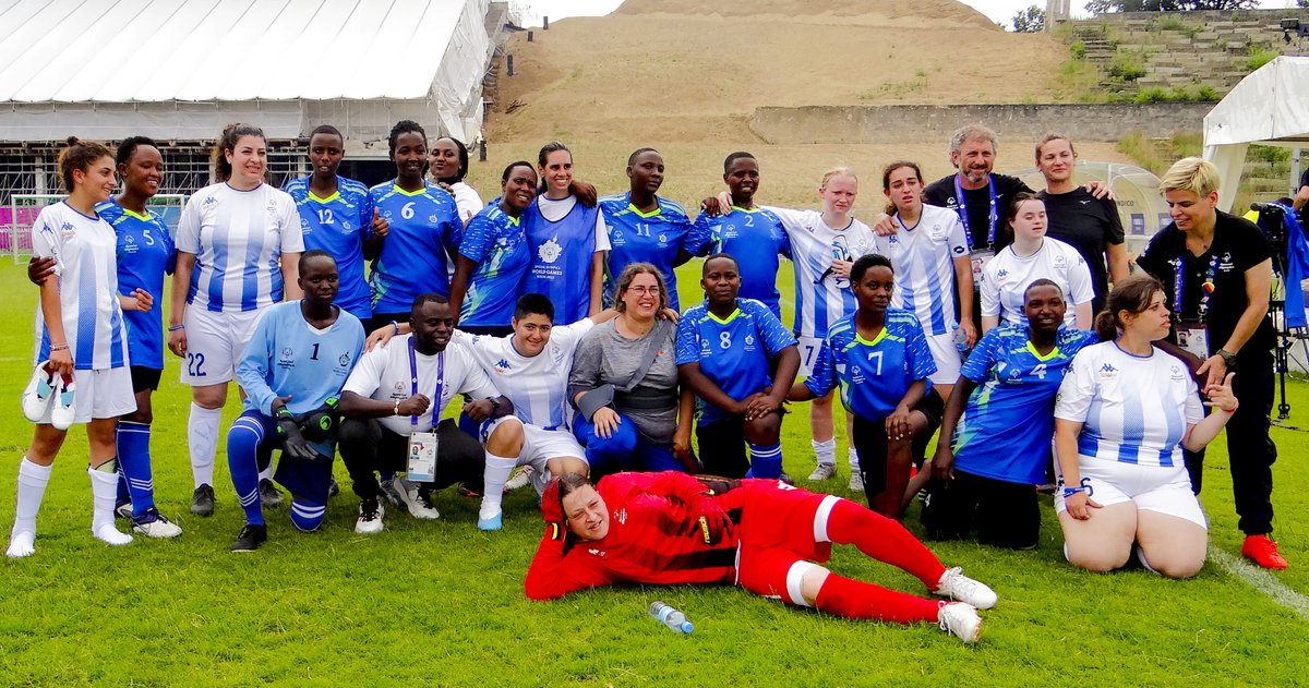 2023 Special Olympics World Summer Games: Women’s Football Divisioning, SO Rwanda 1 _ 0  SO Israel @Oly_Berlin
#UnbeatableTogether #SOWG2023