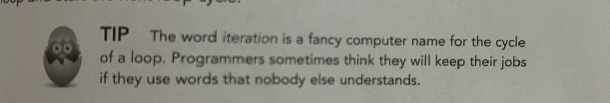 Halfway through the C book I’ve been reading and they’re dropping truth bombs…