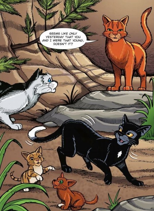 the firestar in this graphic novel page has the same energy as that one amity png