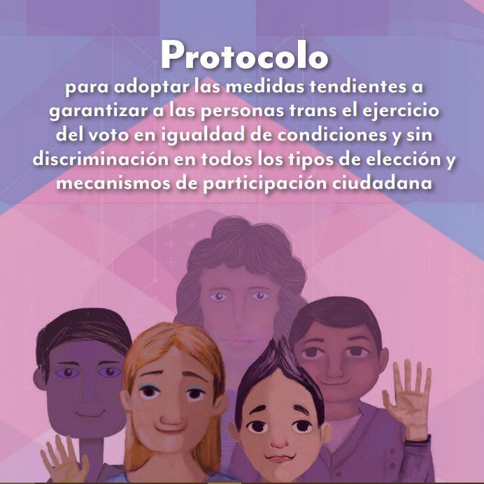 CZavalaP's tweet photo. #SabíasQue en el @INEMexico contamos con el #ProtocoloTrans 🏳️⚧️, el cual garantiza que el ejercicio del voto de las personas trans se realice en igualdad de condiciones y libre de discriminación. #INEIncluyente 🏳️🌈
Consúltalo aquí 🔗 https://t.co/KoOKK9p5y0 https://t.co/zzPU9fbrFB