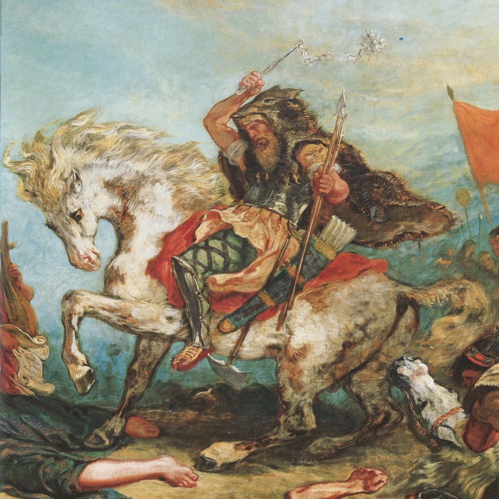 Attila the Hun - Eugene Delacroix