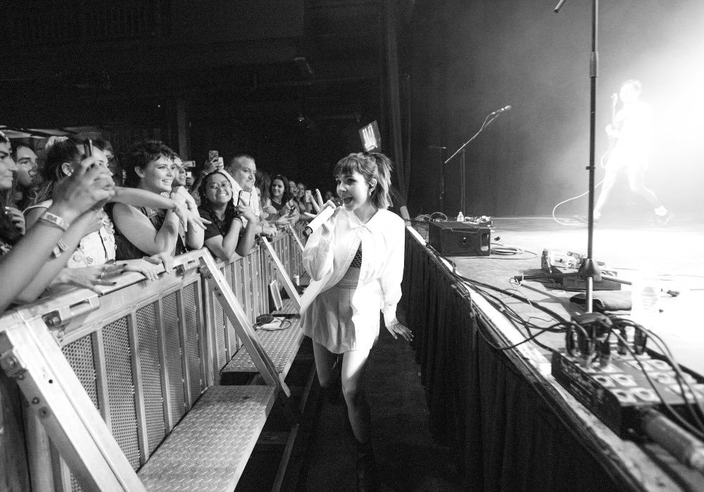 regrettesband's tweet photo. our tour with @yungblud starts next week…. any setlist requests?! https://t.co/8YmLK1o0lj