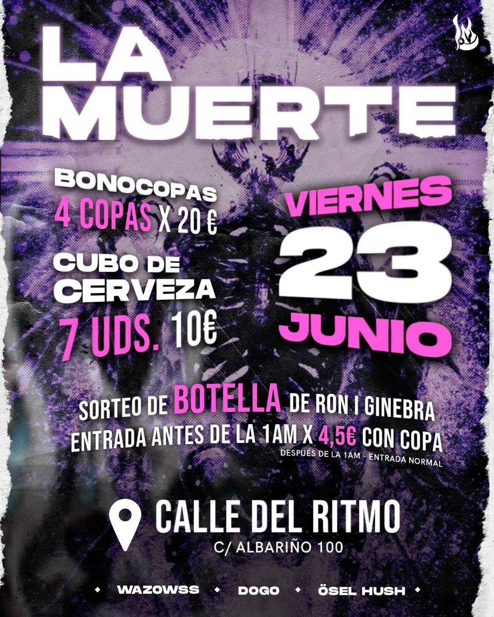 guillemv_8's tweet photo. Me estoy encargando de todo lo visual del proyecto que está naciendo junto @Arraezzzz @wazowss @oselhush. Si no quieres escuchar lo mismo de todos los findes, este Viernes en el Rodeo, Alcázar de San Juan ☠️ https://t.co/ItYqYm8ti3