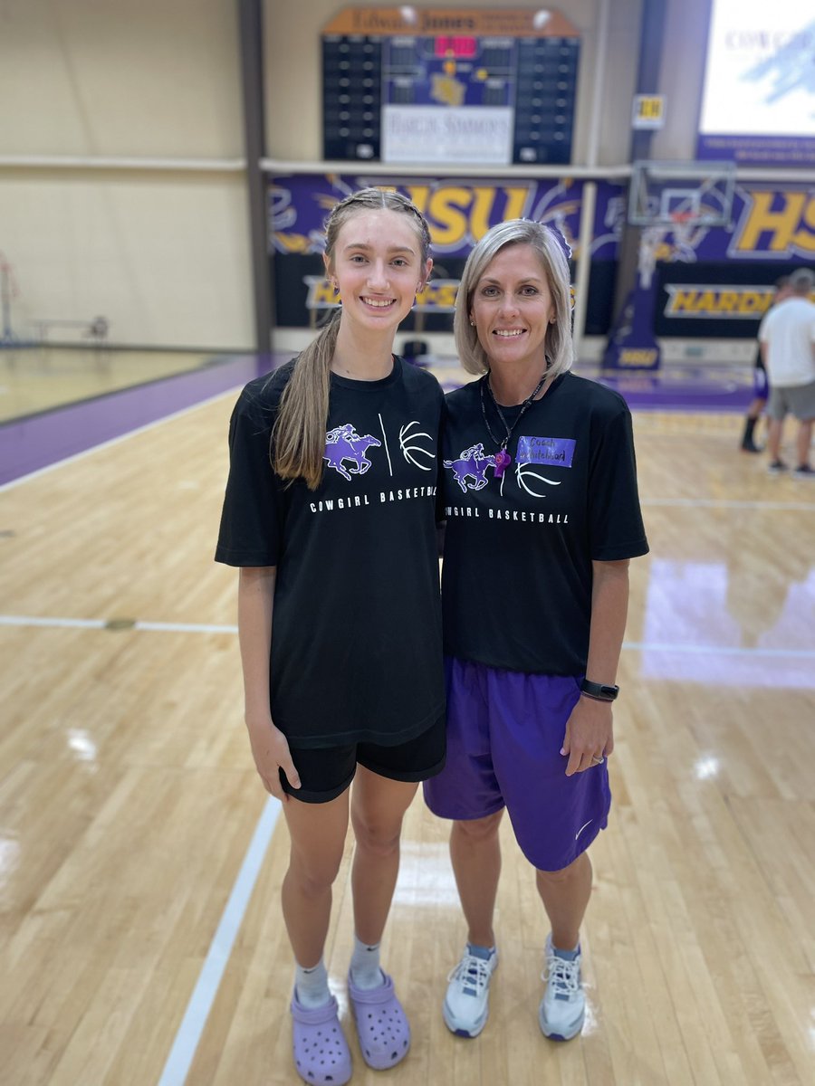 I’m blessed to receive an offer from Hardin-Simmons! Thank you <a href="/CoachKWhitehead/">Kendra Whitehead</a> and <a href="/cowgirl_bball/">Hardin-Simmons WBB</a> 💜🏀