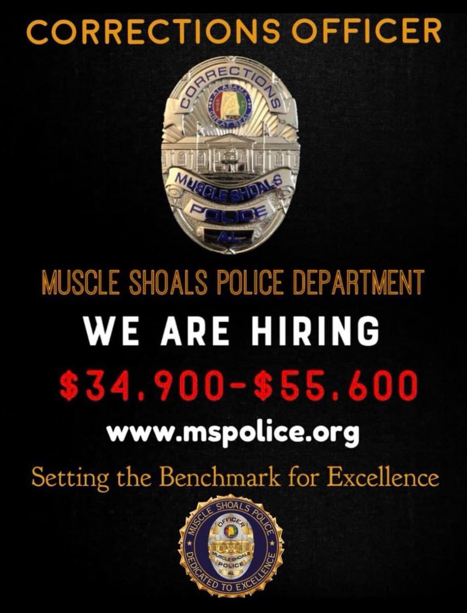 Muscle Shoals PD tweet media