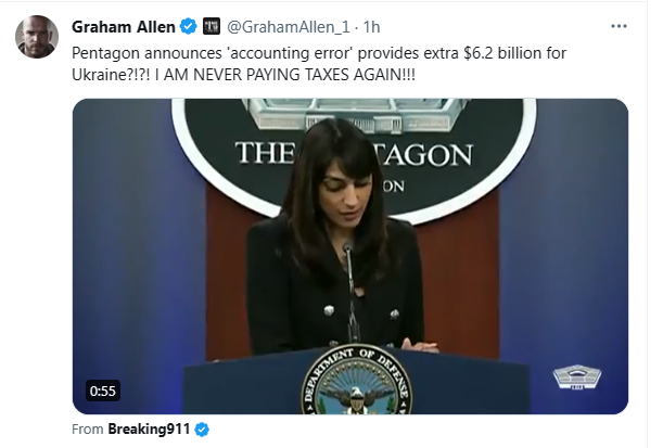 If pentagon sent you $6.2 billion by mistake would you give it back?