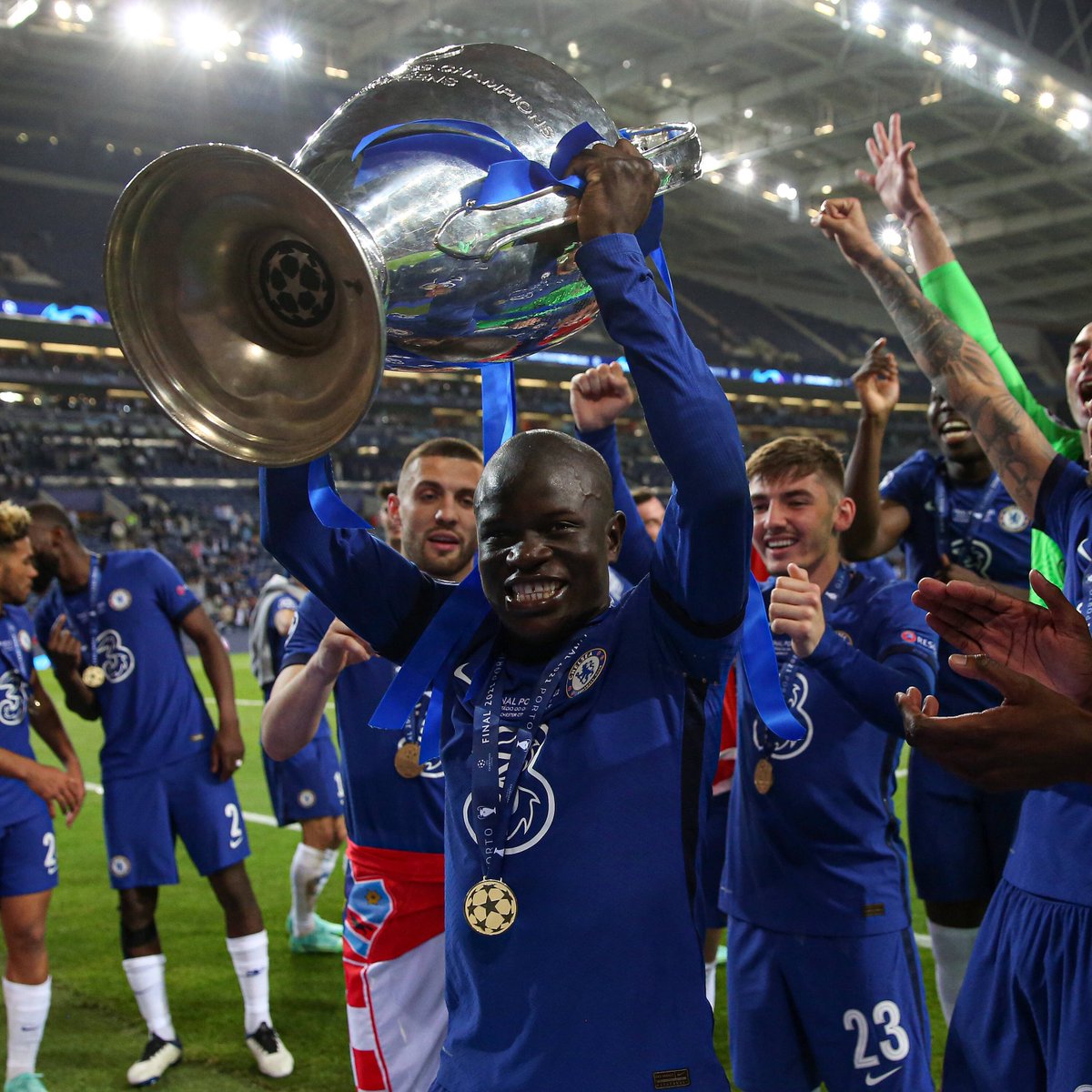 The end of a magnificent seven years together. 

Thank you and good luck, N’Golo! 💙