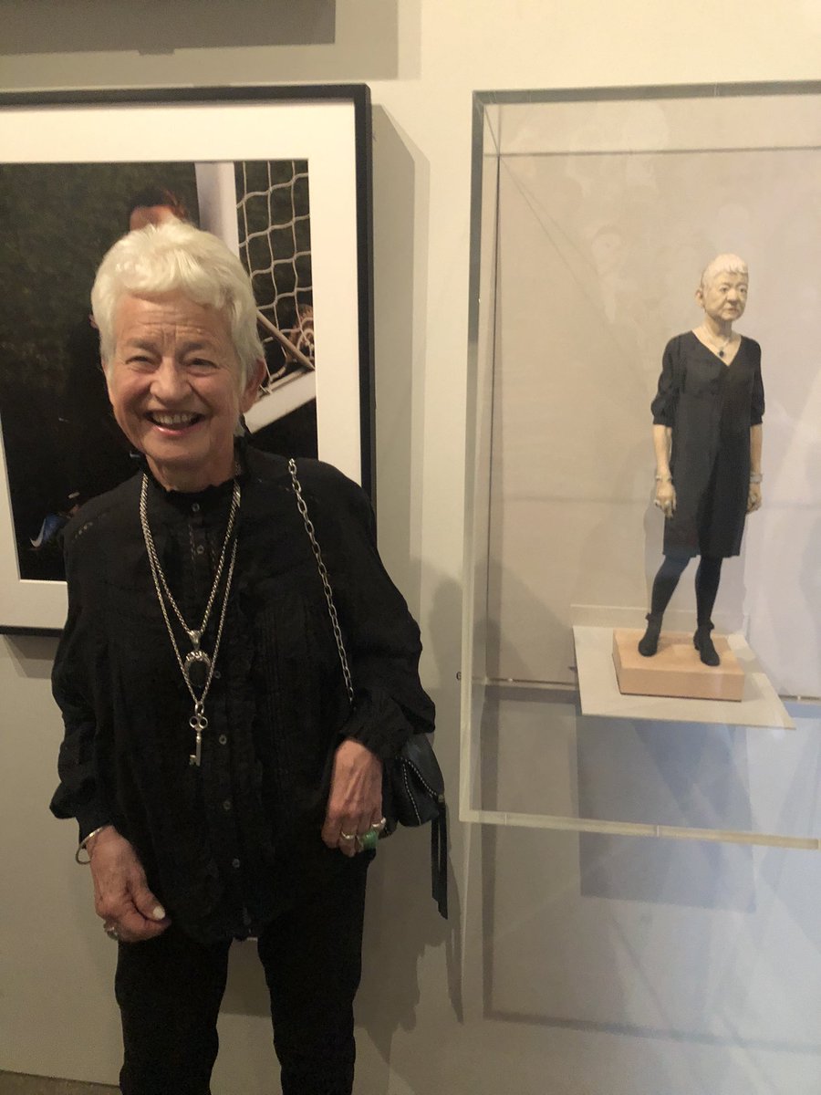 Philippa_Perry's tweet photo. My highlights, us, (vanity vanity vanity), Jacqueline Wilson, @Bonn1eGreer #NationalPortraitGallery #npg https://t.co/XOdRCAmNPg