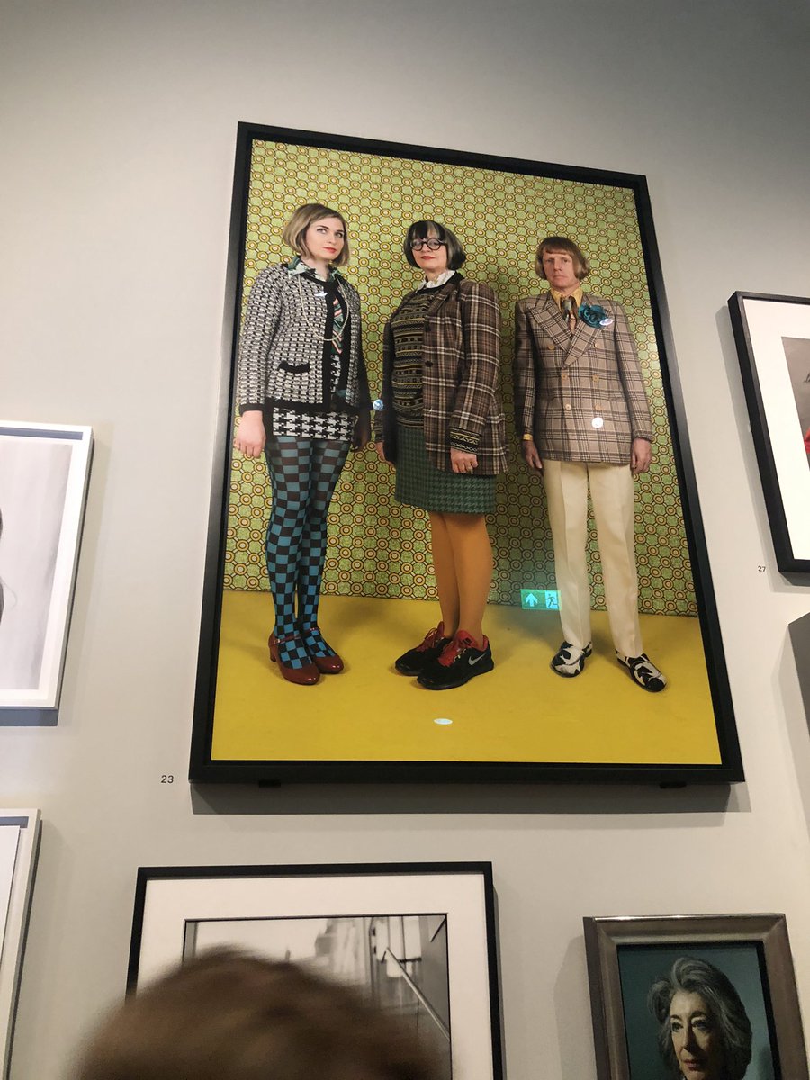 Philippa_Perry's tweet photo. My highlights, us, (vanity vanity vanity), Jacqueline Wilson, @Bonn1eGreer #NationalPortraitGallery #npg https://t.co/XOdRCAmNPg