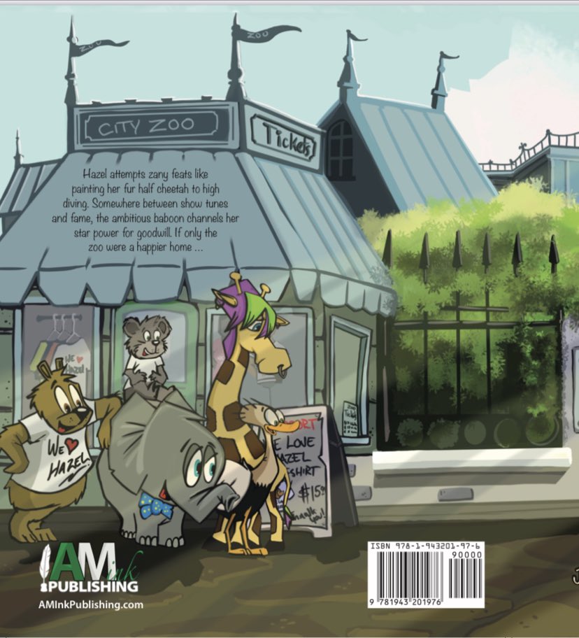 JMHTweet's tweet photo. Happy release day, HAZEL! The world will love how you turn entertainment into payment for the greater good! 

Congratulations &amp; heartfelt thanks to illustrator Alejandro Echavez &amp; publisher AM Ink. 

#bookrelease #coverart #illustration #kidlit #reviewplease #read https://t.co/FTWdIHmNPT