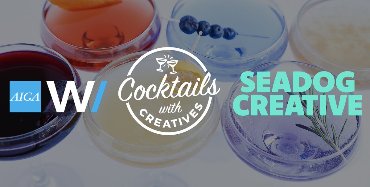 Join us June 28 @ 6PM for Cocktails with Creative featuring Seadog Creative!  The filmmakers will be giving a short presentation about working in film and design and also answering questions about their work as filmmakers and queer creatives.

RSVP Here>> buff.ly/3CBVJf1