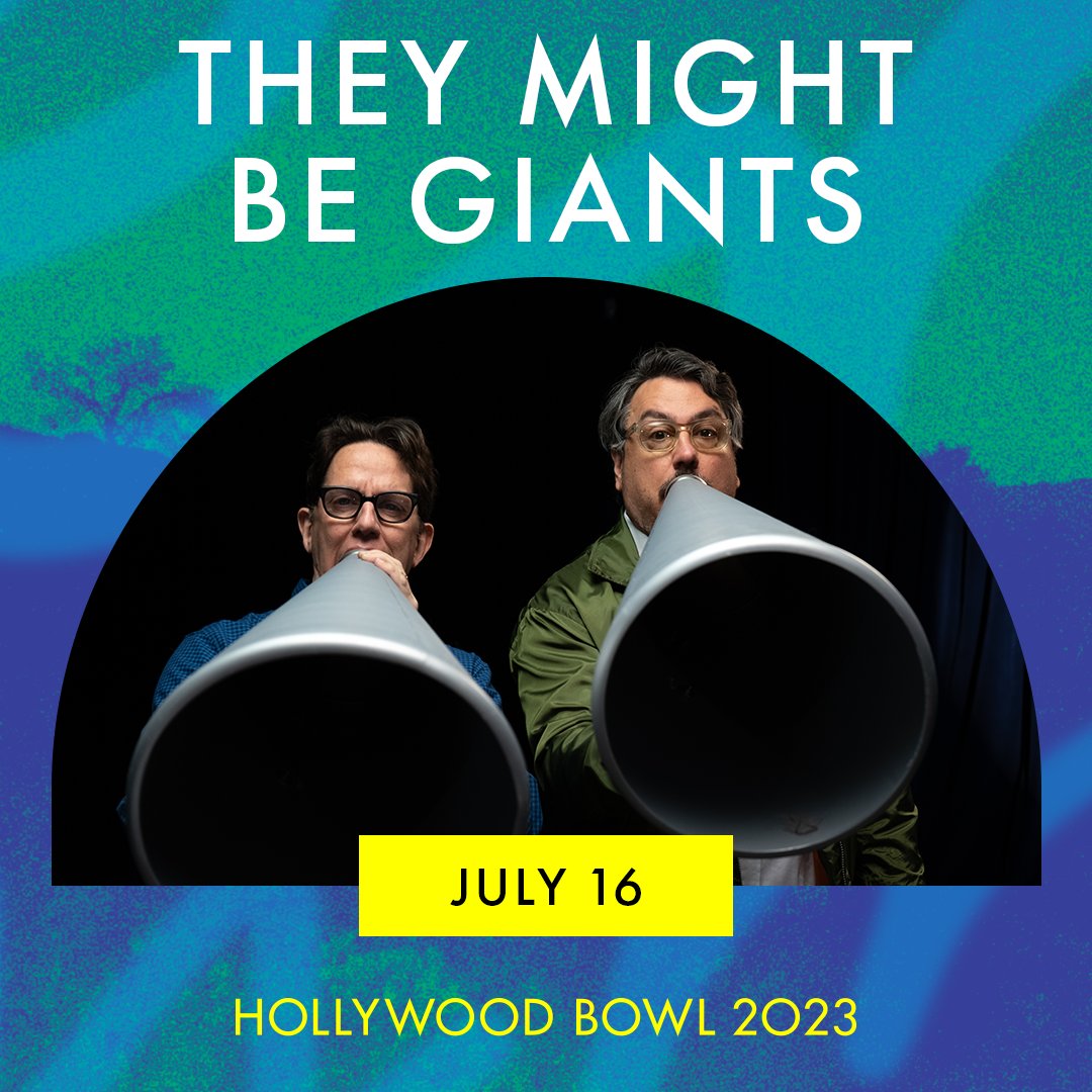 We're giving away tickets to see @sparksofficial and They Might Be Giants (@tmbg) perform under the stars at the @HollywoodBowl on Sunday, July 16th! RT and follow us to win a pair of tickets. TWO winners announced at 6pm.