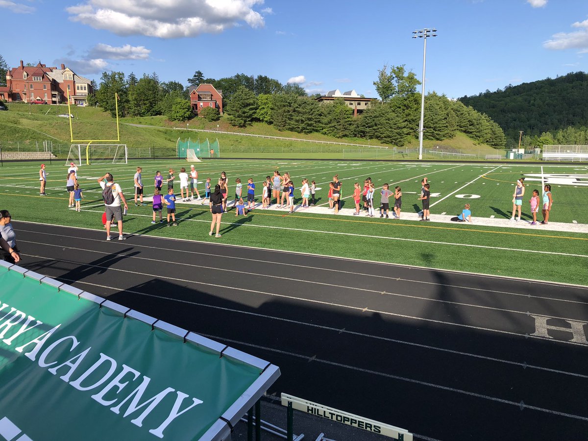 The future of @StJAcademy Track gets started now! 

Coach Ryan and several @SJA_Alumni are leading the group and getting them prepared for Vermont States in July. @BeniAsh12 #vthstrack