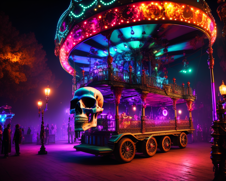 StellaCat4's tweet photo. @dav199100 @CyberBrokers_ oh wow! found you - i saw your amazing skull ride in discord and have been making derivatives of it! brilliant image π₯ππ @CyberBrokers_ #PixieboltAI https://t.co/eY4xH6KYVW