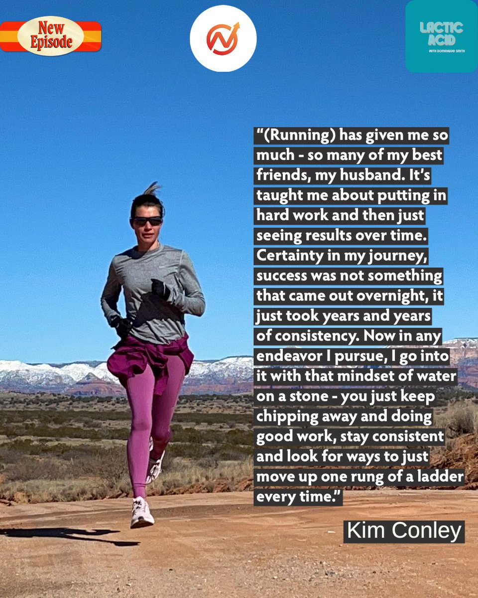 Two-time Olympian <a href="/KimConley/">Kim Conley</a> talks the transition to the marathon, her new coaching business, Next Best Run, her love for basketball, spaghetti bolognese, the food she'd live without forever that made Dom sad and more! 

podcasts.apple.com/us/podcast/lac…