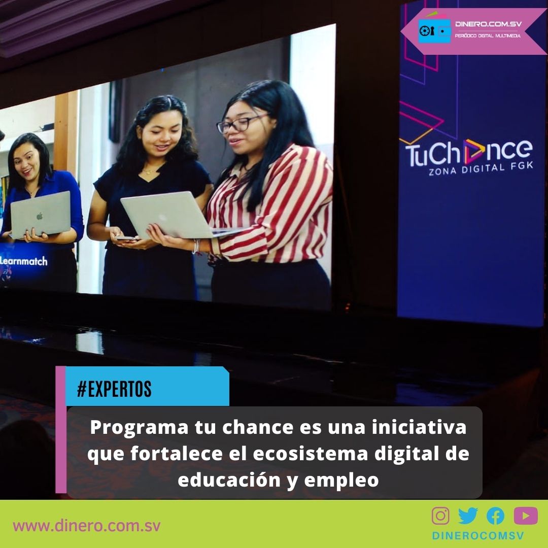 dinerocomsv's tweet photo. #Expertos El Programa #TuChance se ha consolidado como la Zona Digital de @FGK con el propósito de incursionar en el uso de la tecnología para reducir las distintas brechas sociales
Léalo completo: https://t.co/0cBBhqgiJx
#Brechas #Dinero #Dinerocomsv #ElSalvador https://t.co/5krz4rDWL6