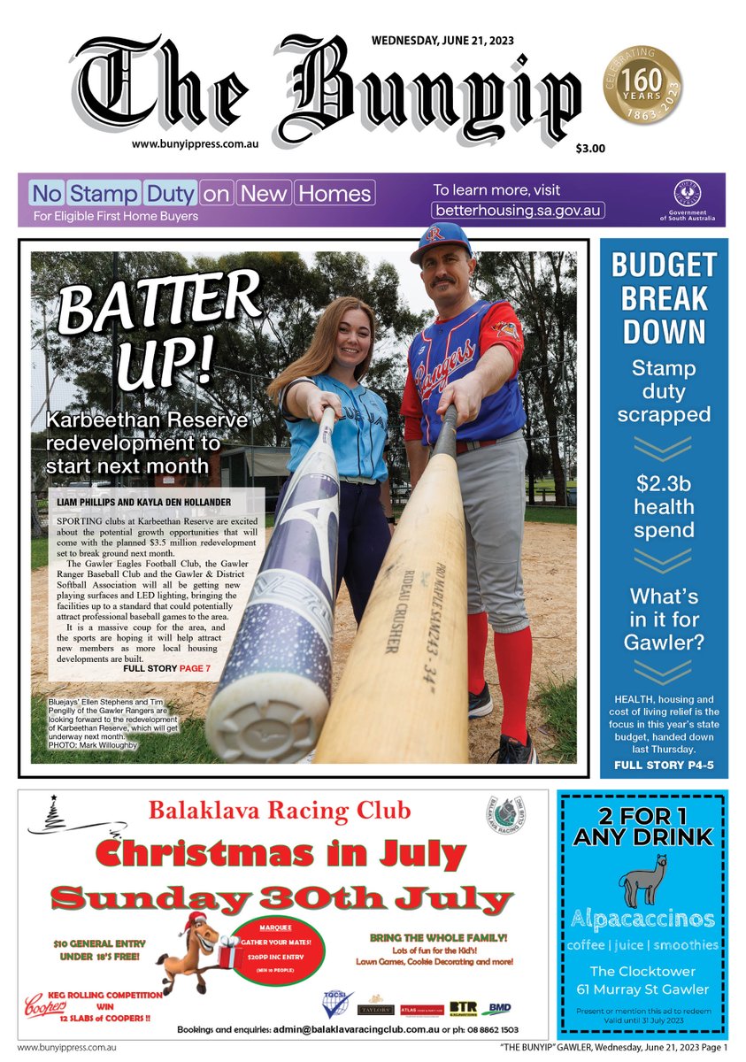 Bunyip Newspaper tweet media