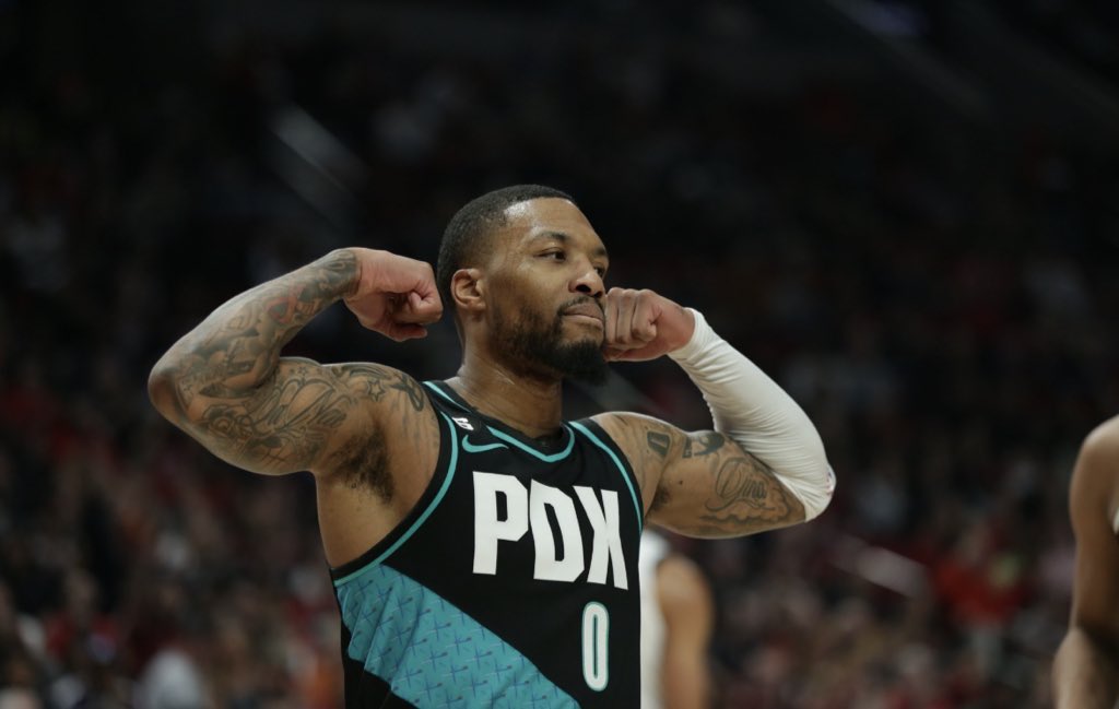 503Blazerfans's tweet photo. If Dame ever wins a ring in Portland, will he go down as a top 5 point guard in NBA history? https://t.co/onJZ8outPU