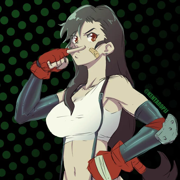 I should draw more Tifa Lockhart soon ;o; #FF7