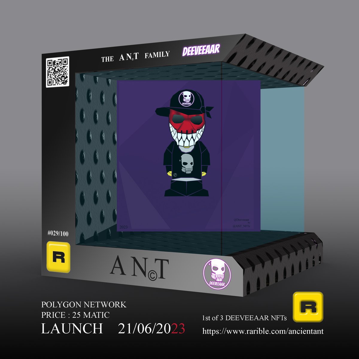 ANT_NFTs's tweet photo. Get ready...
20 minutes
The ANT DEEVEEAAR #29/100
The ANT Family Collection
#polygon #polygonnfts #polygonAnT #deeveeaar #rarible #nft #nftartist https://t.co/2w9Qsyfj7c