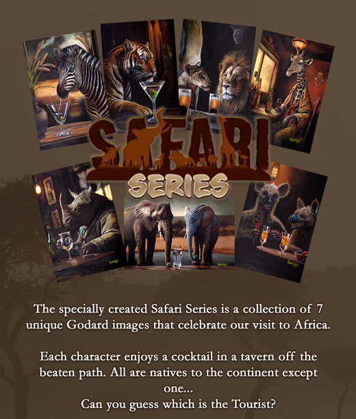 CambriaGallery's tweet image. Michael Godard was inspired by the animals of Africa.  He has captured the majestic creatures beautifully.  Shown is a grouping of the whole series. Follow the link to get more information.mailchi.mp/artifactsgalle… #MichaelGodard #Africa #inspiration #ArtifactsGallery