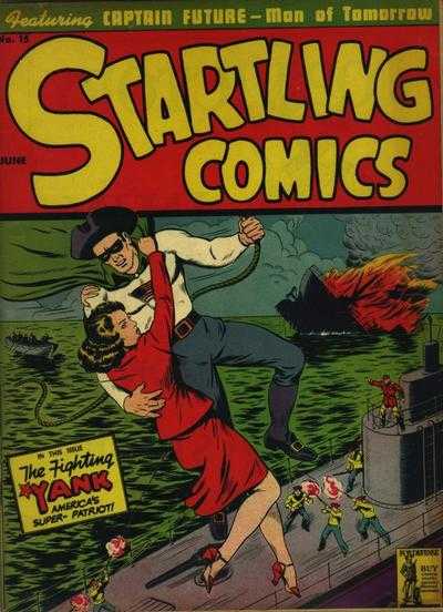 HeroesUnited_4's tweet photo. #FightingYank Bruce Carter III - #NedorComics - June 1942 - #StartlingComics' Fighting Yank Issue #15 - first appeared in Issue #10 (September 1941) https://t.co/kOwjygVDDm
