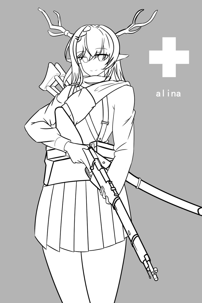 zny1012's tweet photo. 阿丽娜 医疗兵.ver #arkights #明日方舟 https://t.co/VxkxeRhTRX