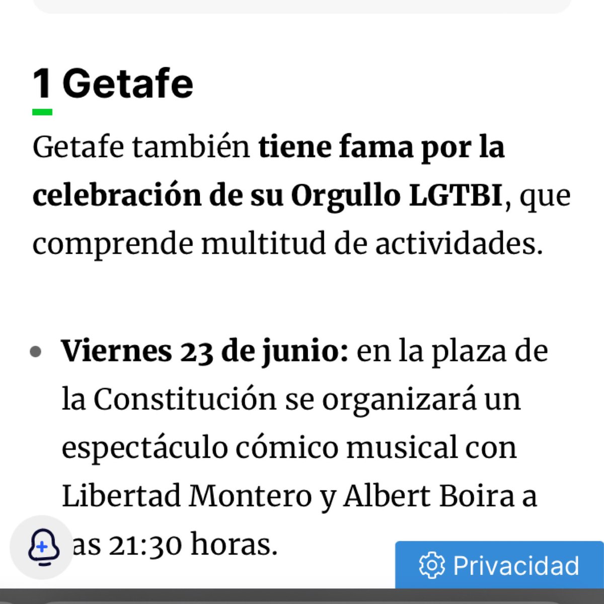 albertboira's tweet photo. El humor para entendernos, para acercarnos sin pelearnos, para reírnos de todo con todos.
El humor como herramienta de visibilizacion y normalización
Nos vemos en #getafe #Orgullo2023 #orgullogetafe
https://t.co/DHffMbailj https://t.co/8W6MiEG2xy