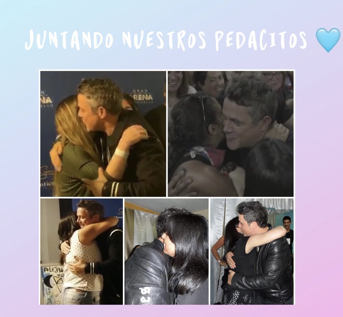 ComunidadSanz's tweet photo. @AlejandroSanz Forjándonos como hierro, tú a nosotros y nosotros intentando desde la distancia devolverte lo que nos das 💪🏻💪🏻💪🏻🙌🏻🙌🏻🙌🏻 https://t.co/QAtDspPO8n