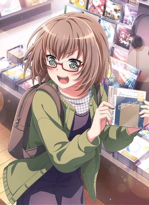 麻弥ちゃんの私服どれも好きなのよね。 シンプルっぽいけどだからこそ麻弥ちゃんの落ち着いた感じに似合ってるのよね…好き。ホント好き。