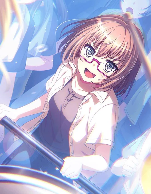 麻弥ちゃんの私服どれも好きなのよね。 シンプルっぽいけどだからこそ麻弥ちゃんの落ち着いた感じに似合ってるのよね…好き。ホント好き。