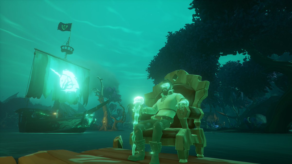 Ghost curse unlocked! #SeaOfThieves
