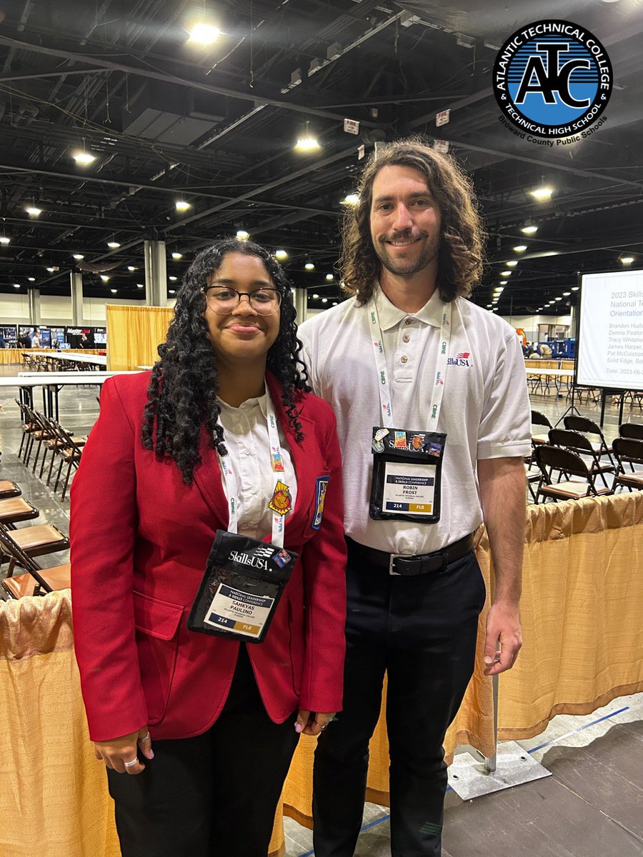 BrwdTechCollege's tweet image. Over two dozen adult + high school students representing Broward Technical Colleges are in Atlanta this week competing in the 2023 National Leadership &amp;amp; Skills Conference for @SkillsUSA We wish them all the best of luck!#NLSC23 #skillsusa #atlantictech #mcfattertech #sheridantech