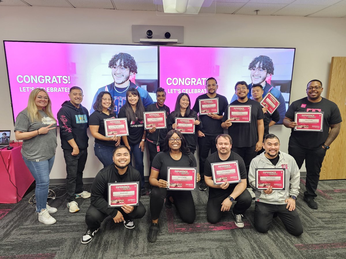 🎉Congratulations to our first group of Signature Mobile Experts for being certified to be Experience Experts! #BESTREADY😃