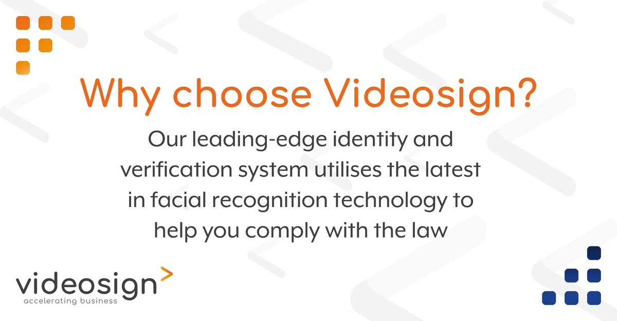 VideosignLtd's tweet image. Securely sign important documents hassle-free with Videosign's facial recognition technology. 

Join the revolution today! 

#Videosign #facialrecognition #securesigning