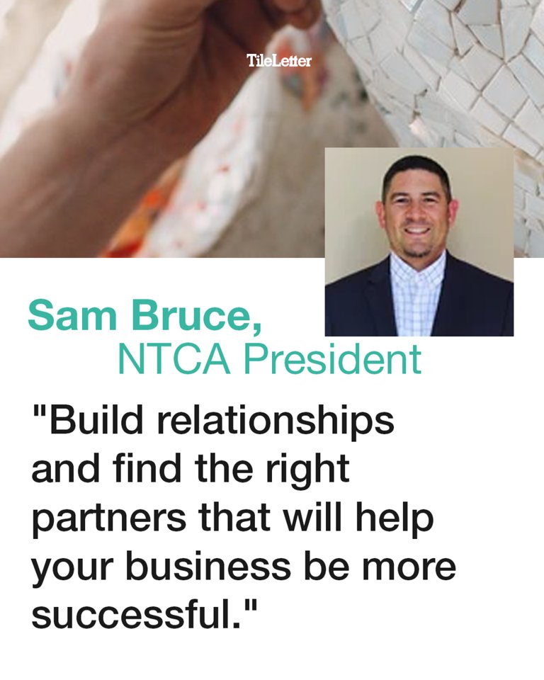 Here's why NTCA President Sam Bruce encourages you to burst out of your bubble, attend industry events, and grow your career now, not later.

Read here: digital.tileletter.com/presidents-let… 

#Tile #TileIndustry #TileInstallation #SuccessfulCareer #TileSetter