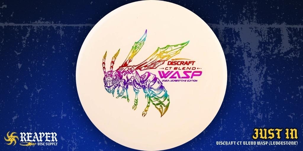 Break boundaries in disc golf performance 💥 Secure the Discraft CT Blend Wasp (Ledgestone) now: reaperdiscs.com/products/discr… 🔗