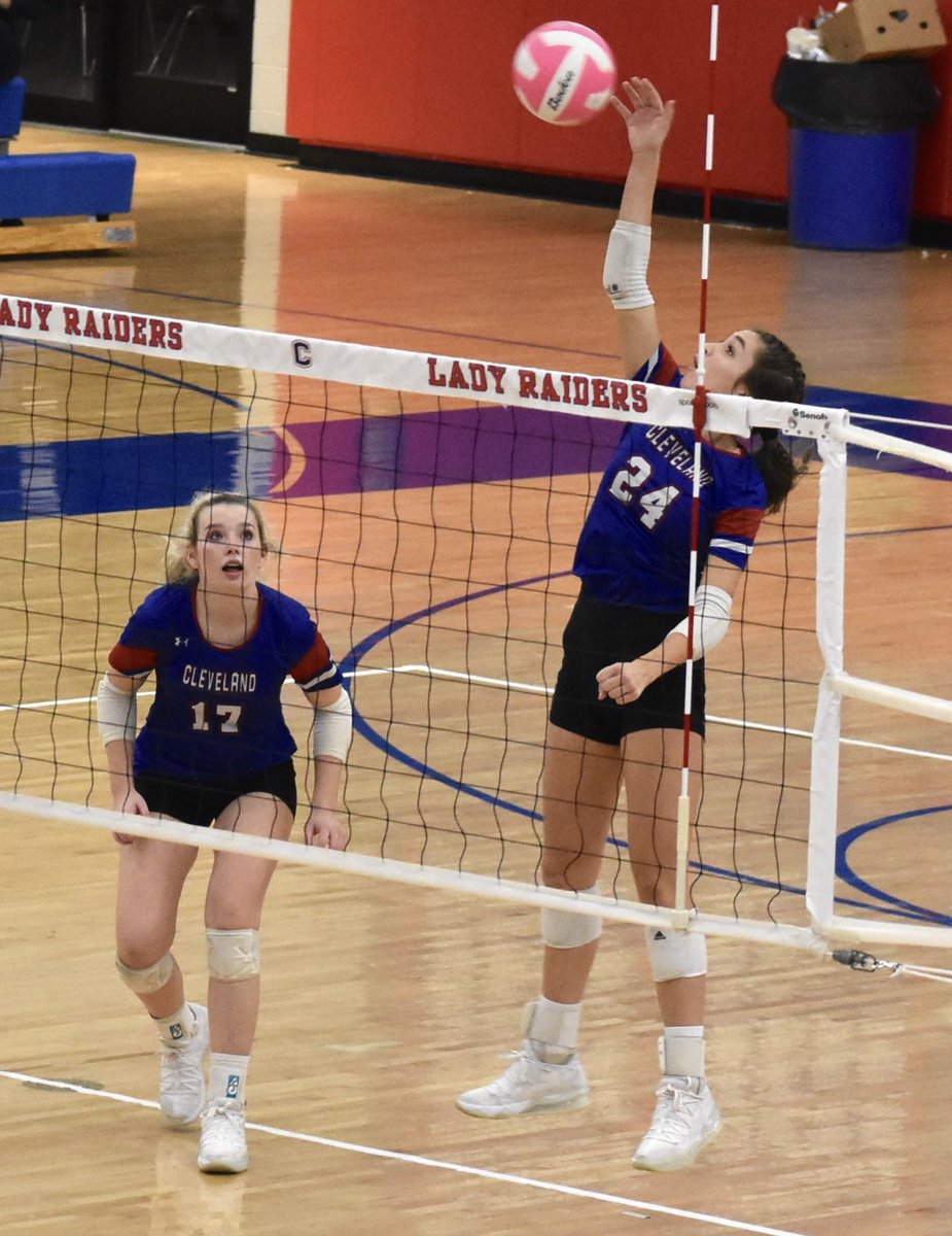 The #BestofPreps volleyball award goes to Cleveland senior Addison Hurst. She helped the Lady Blue Raiders win their first TSSAA state championship with 26 kills in a 3-0 title victory over Collierville. The South Alabama signee had over 600 kills and 400 digs for a 49-win team.