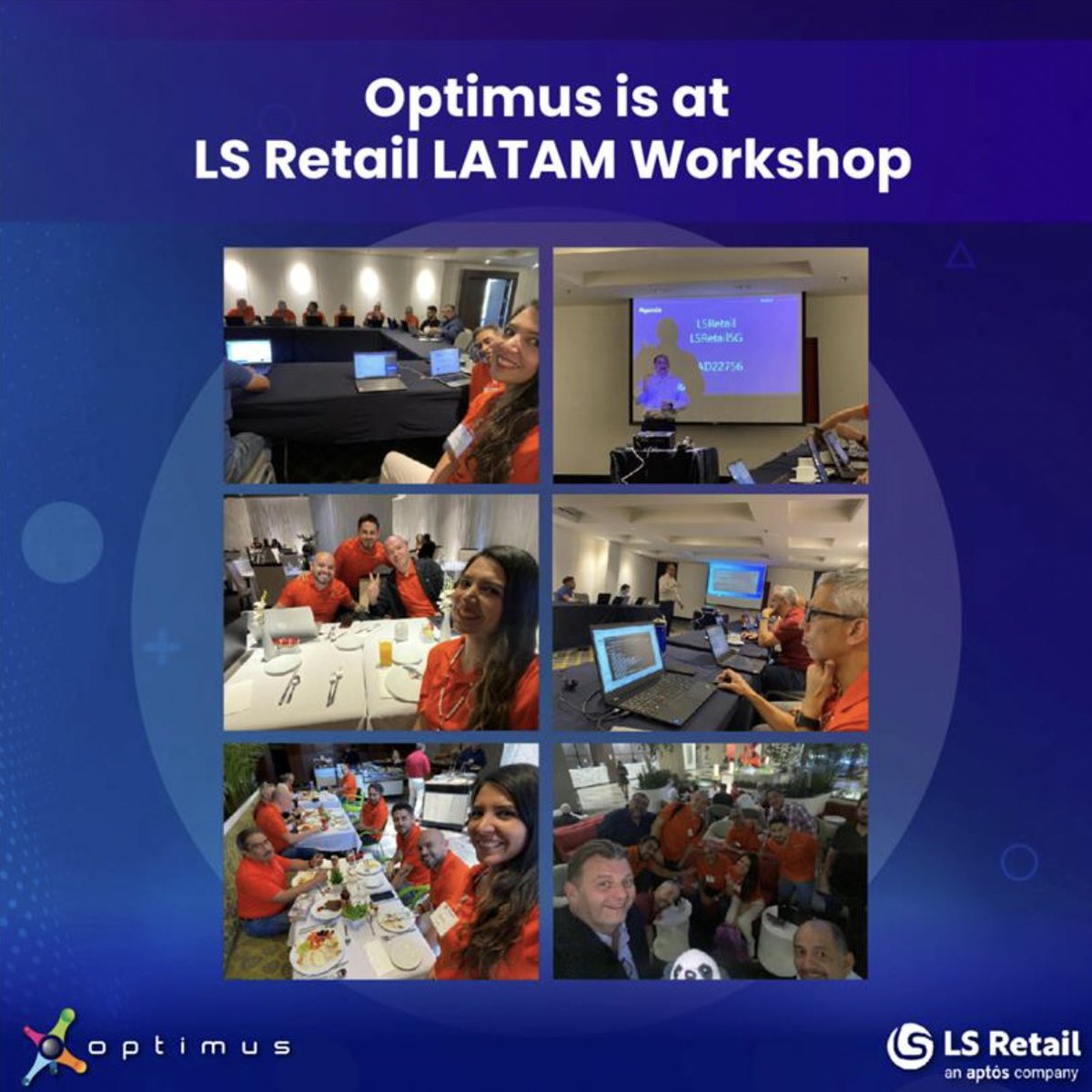 OptimusPro_'s tweet image. Optimus is proud to be part of the LS Retail Latam Workshop in Mexico City. As part of our commitment to partners and clients, we continue to grow and develop at the highest level. 

#MicrosoftDynamics365 #MicrosoftCRM #MicrosoftTrainings #MicrosoftDynamics #Dynamics365
